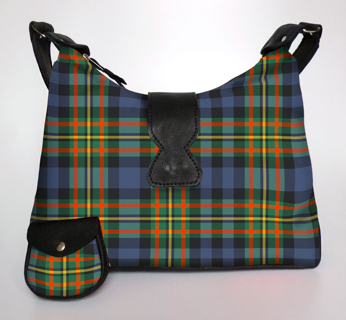 Handbag, Purse, Islay Shoulder Bag, MacLellan Tartan